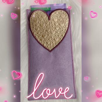 ITH - Stickdatei Schokoladenhülle Valentinsherz